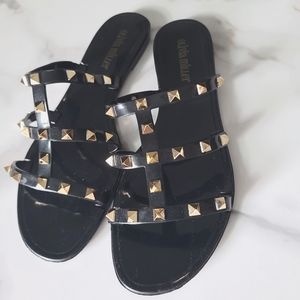 NEW Olivia Miller Studded Sandals